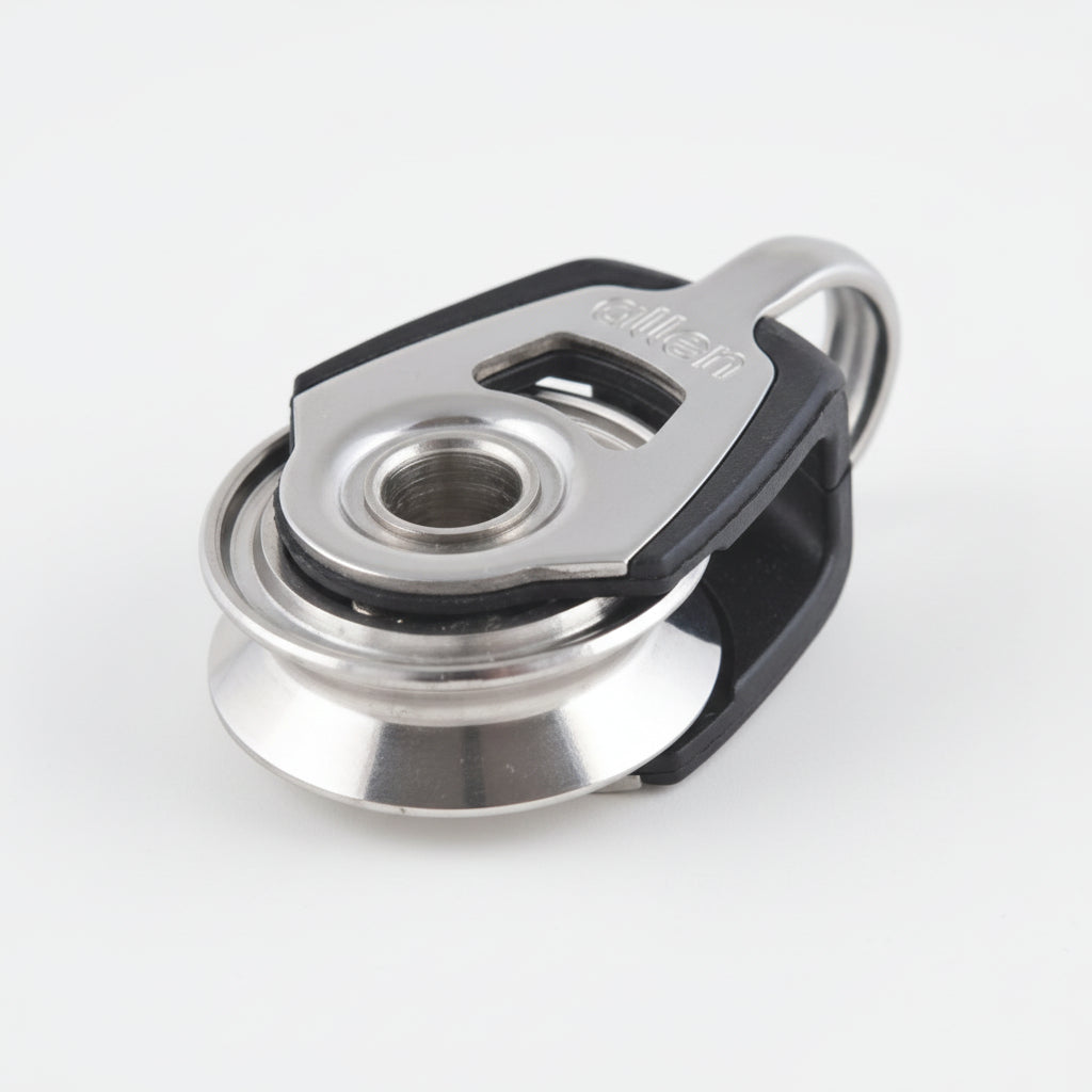 ALLEN Einfachblock 20mm kugelgelagert – 12 Varianten für Seil 6mm HA2020HL