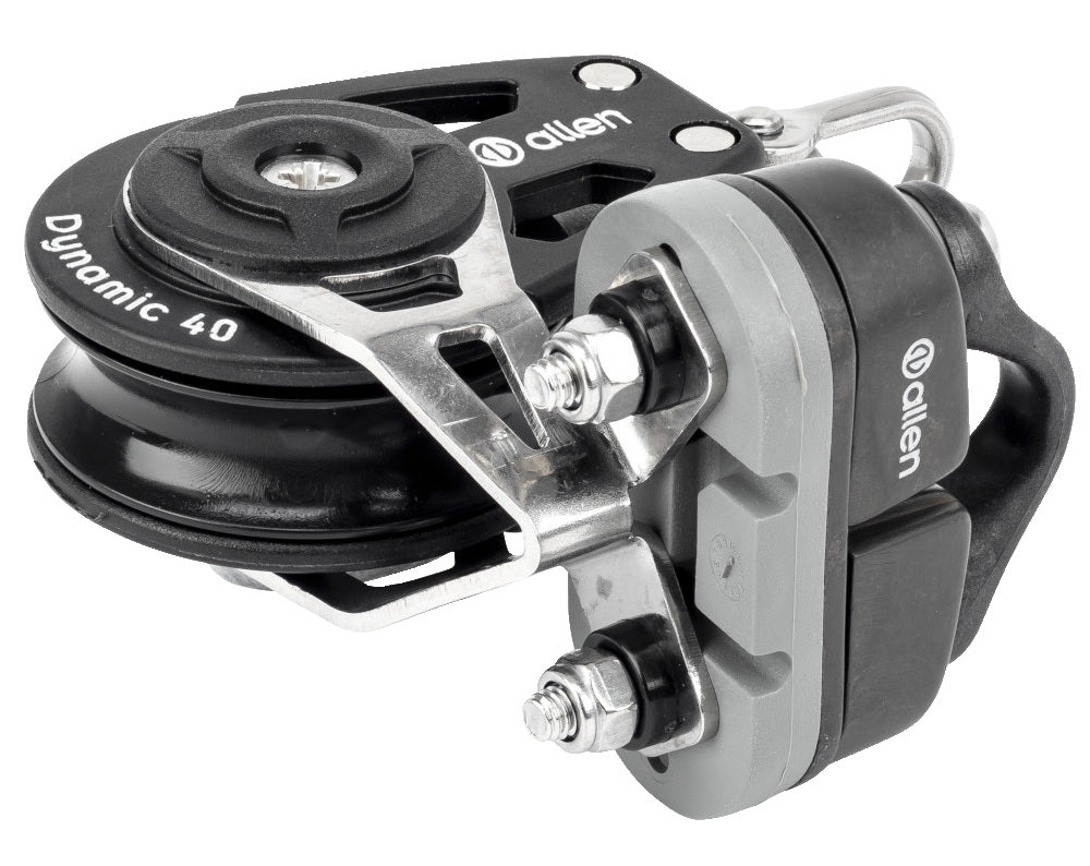 40mm Dynamic Single Block mit Wirbel und Klemme