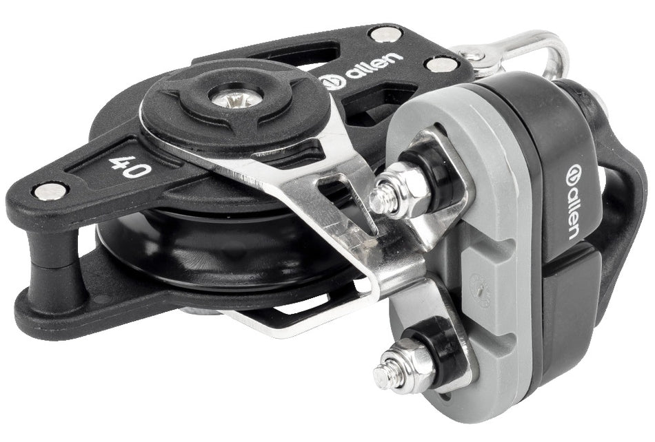 40mm Dynamic Wirbelblock mit Hundsfott und Klemme