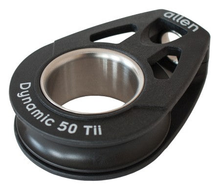 ALLEN Einfachblock Tii-On kugell. 50mm, Seil 10mm, ohne Schlaufe