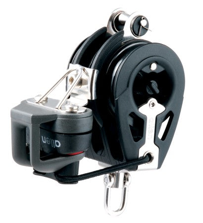 ALLEN Dreifachblock kugell. 60mm, Seil 12mm, Wirbelsch, U-Bügel, Klemme