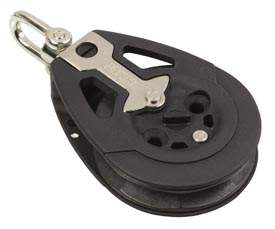 ALLEN Pro-Ratschenblock 60mm, Seil 12mm, Wirbelschäkel