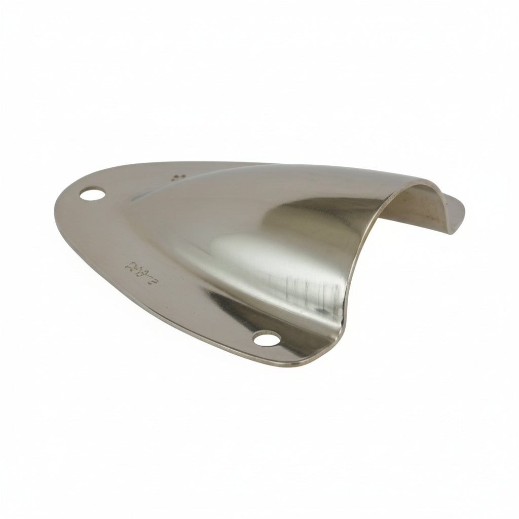 Wasserabweiser Ankerkastenabfluss Edelstahl HA4037 – 55x53mm, 0,9mm Materialstärke