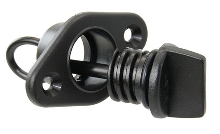 ALLEN Lenzstopfen mit abnehmbarem Schraubverschluss Nylon - anthrazit