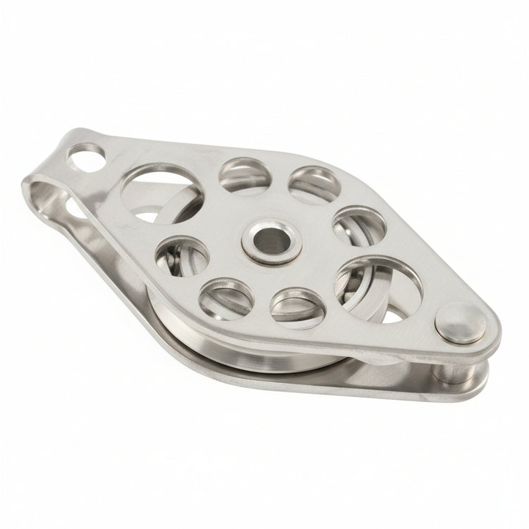ALLEN Micro Block Einfachblock kugelgelagert 38mm - Auge, Schäkel oder Hundsfott mit Hundsfot