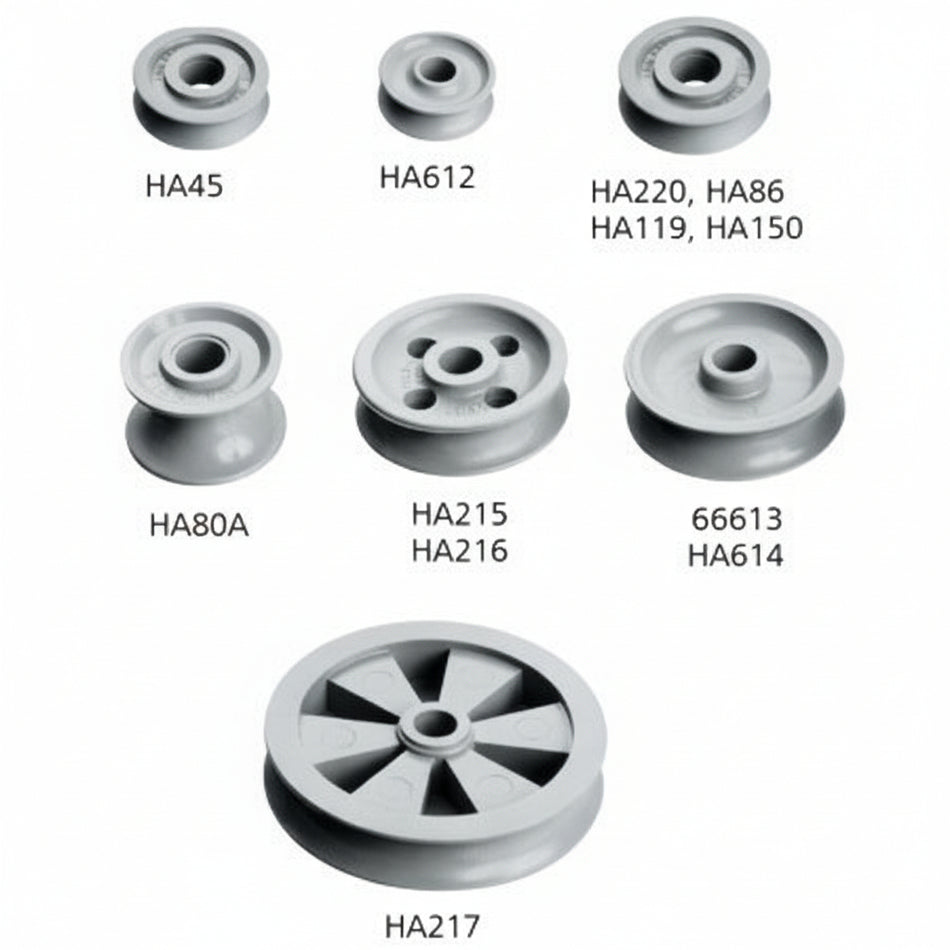 Kunststoffrollen - Verschiedene Größen
