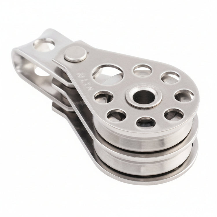 ALLEN Micro Block Doppelblock kugelgelagert 25mm - Zweifachblock mit festem Auge
