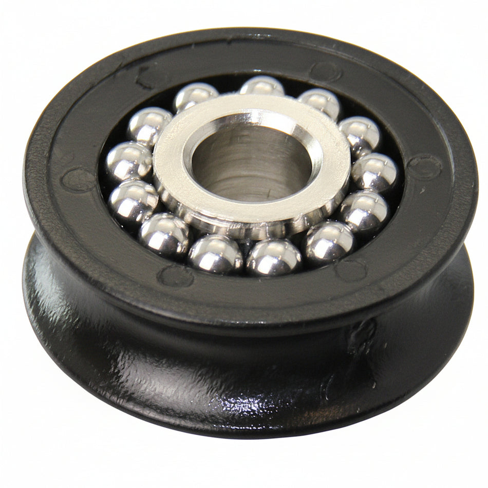 Edelstahlrollen mit Acetal- und Edelstahl-Achsen - Verschiedene Größen HA48865