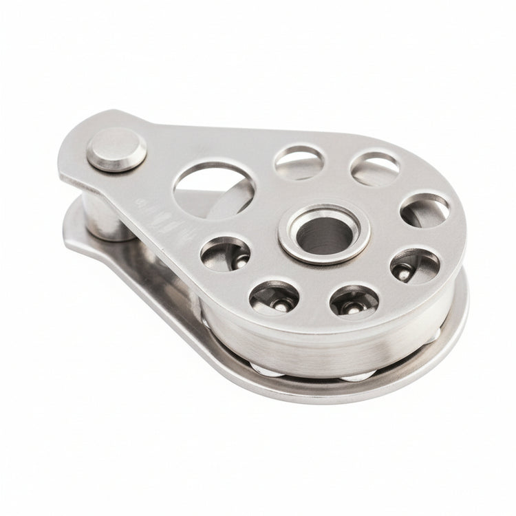 ALLEN Micro Block kugelgelagert 25mm - Einfachblock für Drahtseil 2-5mm mit Steckbolzen