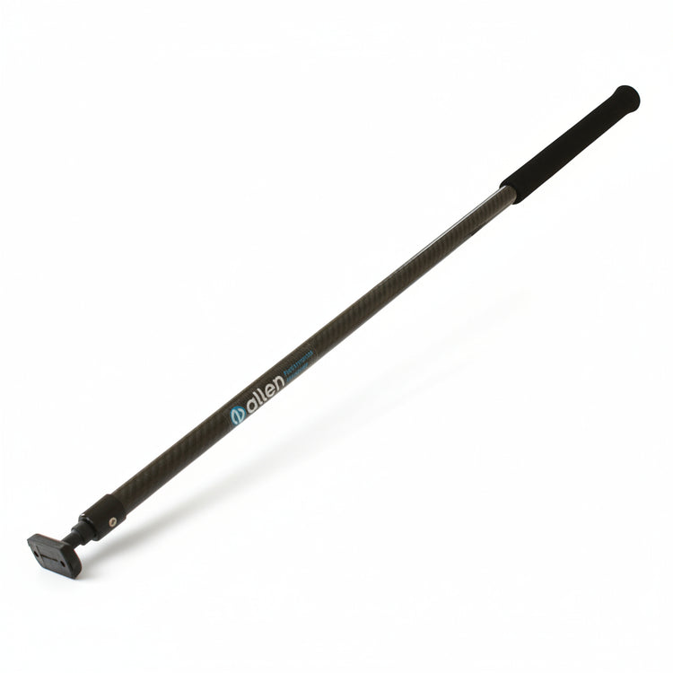 ALLEN Carbon Pinnenausleger HA5512 – 1200 mm, ultraleicht 147 g, mit PU-Schaumgriff und Schnellverschluss-Gelenk
