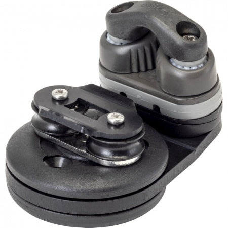 ALLEN 360° Wirbelklemme HA5866-77BLACK schwarz mit Kugellagerbasis und Führungsrollen