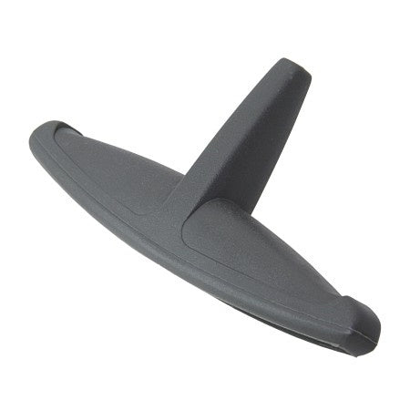 Trapezgriff komplett Nylon anthrazit - Trapez-Beschlag für Drahtseil Ø 3,0 - 5,0 mm