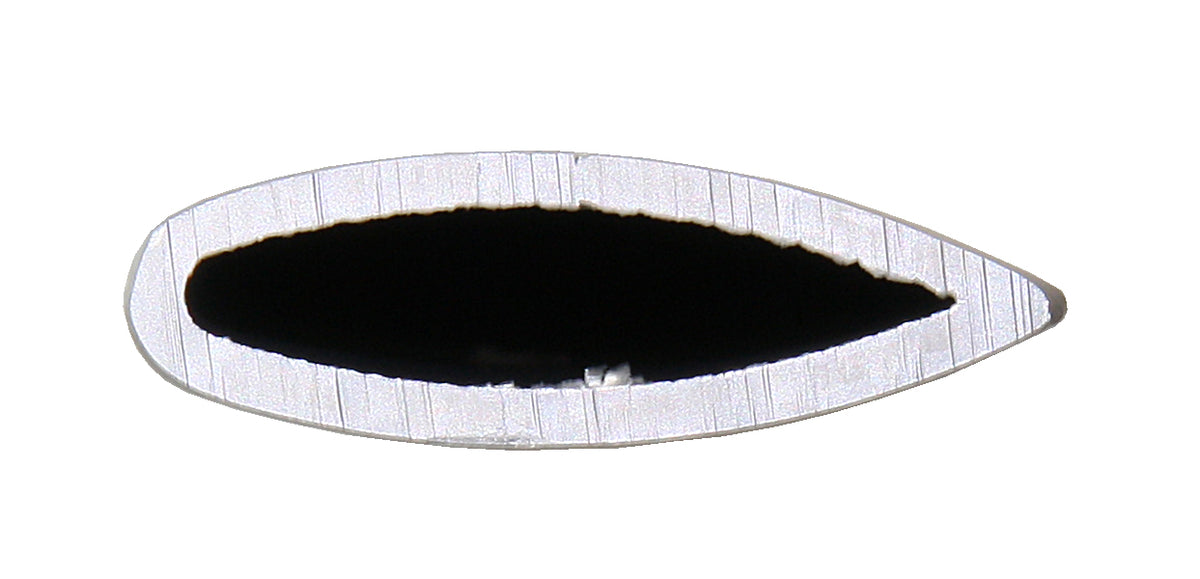 ALLEN Salinge Aluminium eloxiert - 490mm mit Endstopfen