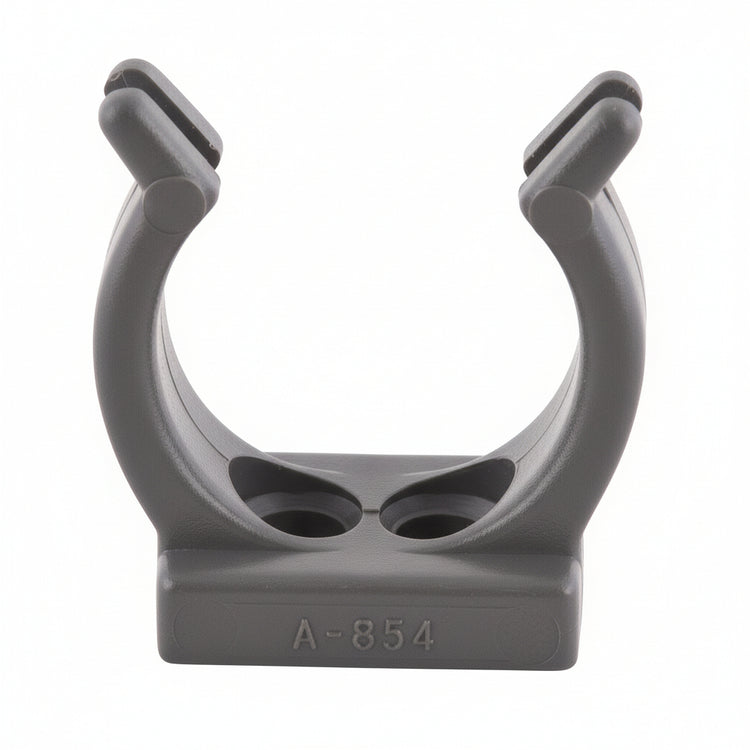 ALLEN Nylon-Halteklammern anthrazit – Federklemmen Ø 19–45 mm
