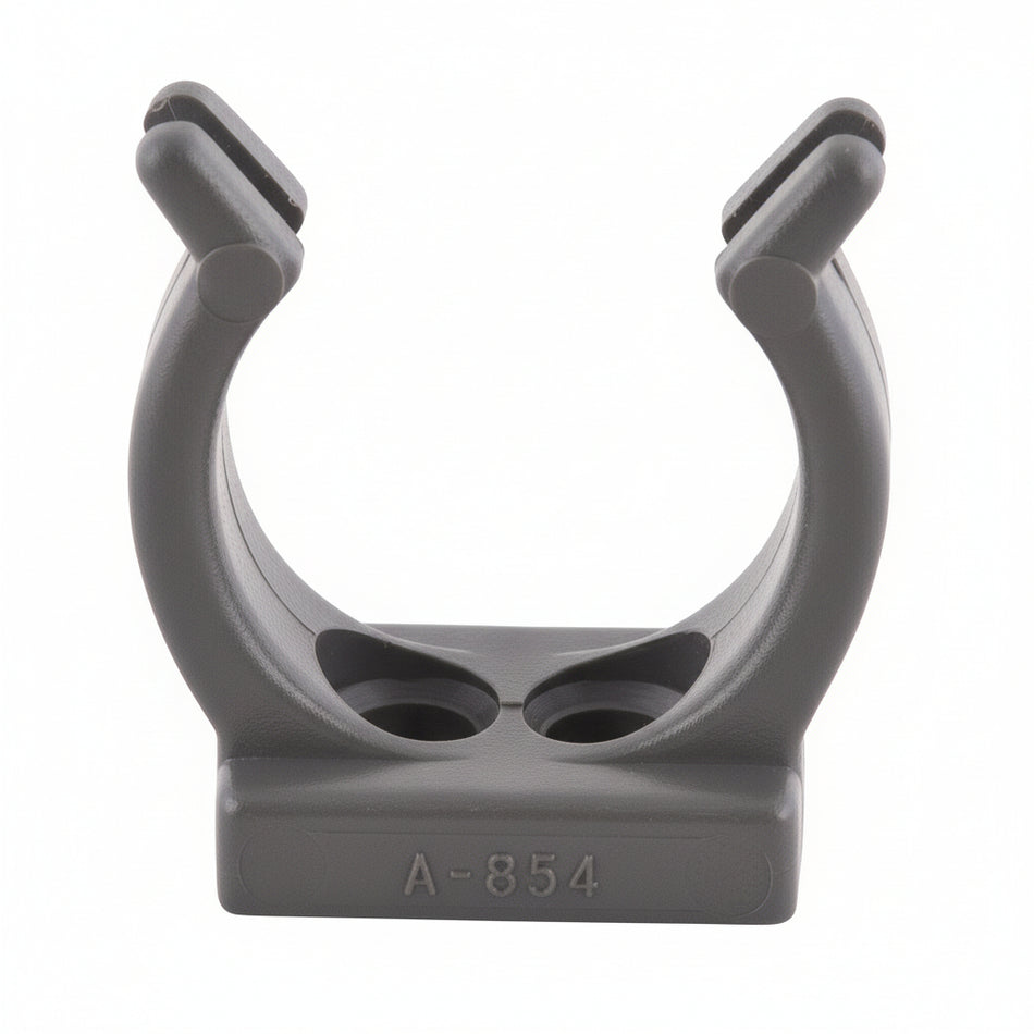 ALLEN Nylon-Halteklammern anthrazit – Federklemmen Ø 19–45 mm