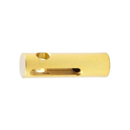Verklickerhalter HA866A für Mast aus Aluminium, gold eloxiert