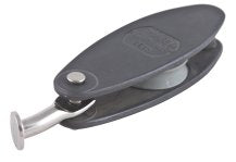 ALLEN Taljenblock gleitl. Alu 26mm, Seil 6mm, Rundkopf gebogen