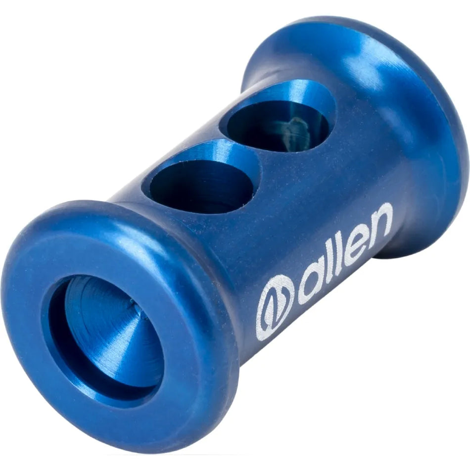 ALLEN Leinenknochen für Tii Dynamics Blöcke - Aluminium blau oder schwarz, Tauwerk 3 - 6 mm