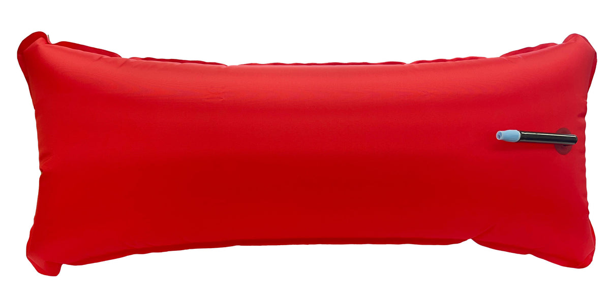 Roter IOD95 Auftriebskörper für Optimist mit 48 kg Auftrieb und Schlauchventil