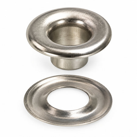 STIMPSON® Zackenöse aus vernickeltem Messing ohne Zahnung