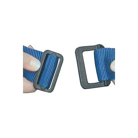 Gurtschnalle und Gleiter Nylon 6, schwarz, Detailansicht