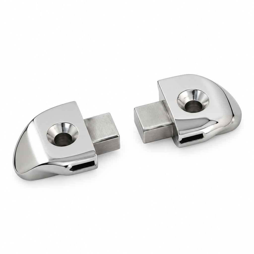 Edelstahl Endstopper HD3390N für Einstellschiene HD3360, 2er-Set