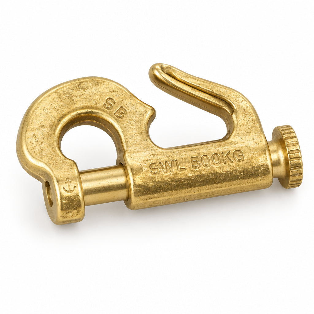 Zuschlag-Stagreiter Messing mit Unterzug HK5050, made in Sweden