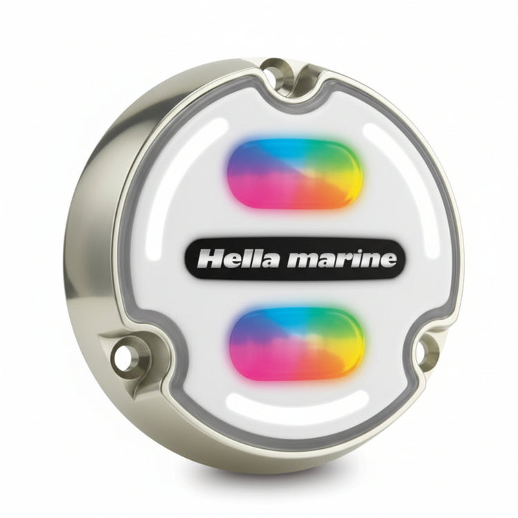 HELLA APELO A3 Bronze RGBW Unterwasserleuchte 12/24V 70W RGB IP68/IP69