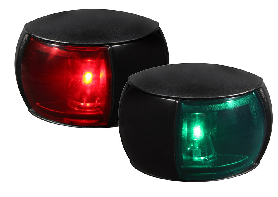 HELLA Positionsleuchte NaviLED Compact schwarz Backbord Steuerbord 120 mm