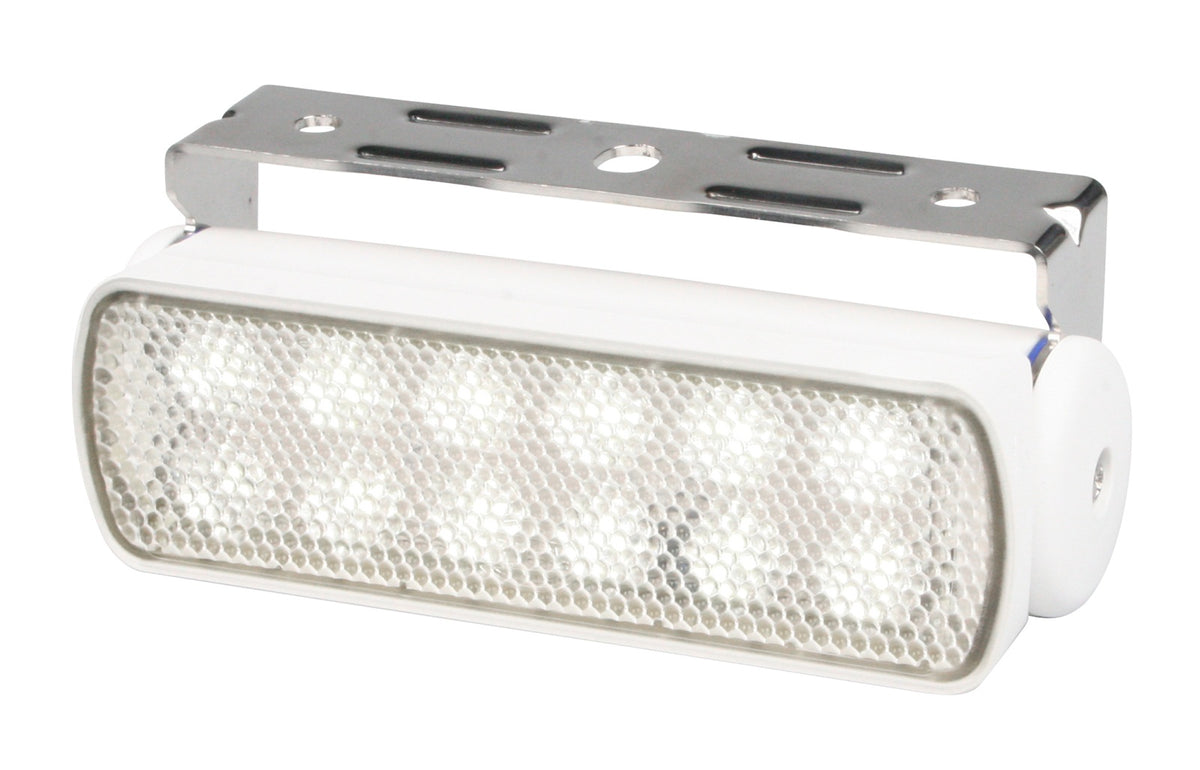 HELLA LED-Deckscheinwerfer Sea Hawk 12/24V Max. 3W Breit Strahlend weiß