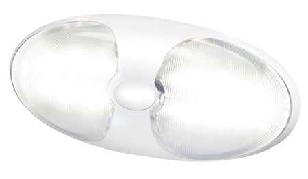 HELLA Deckenleuchte DuraLED12 Acryl 12/24V 140x65mm weiß