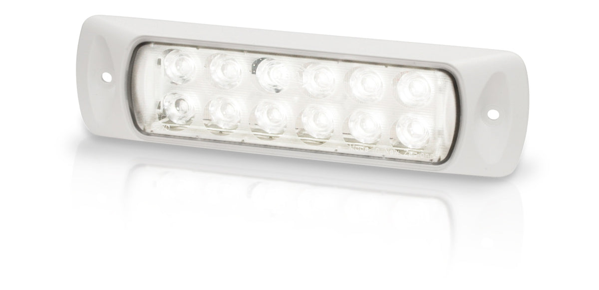 HELLA LED-Einbau-Deckscheinwerfer Sea Hawk 12/24V 3W weit strahlend, weiß