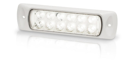 HELLA LED-Einbau-Deckscheinwerfer Sea Hawk 12/24V 3W weit strahlend, weiß