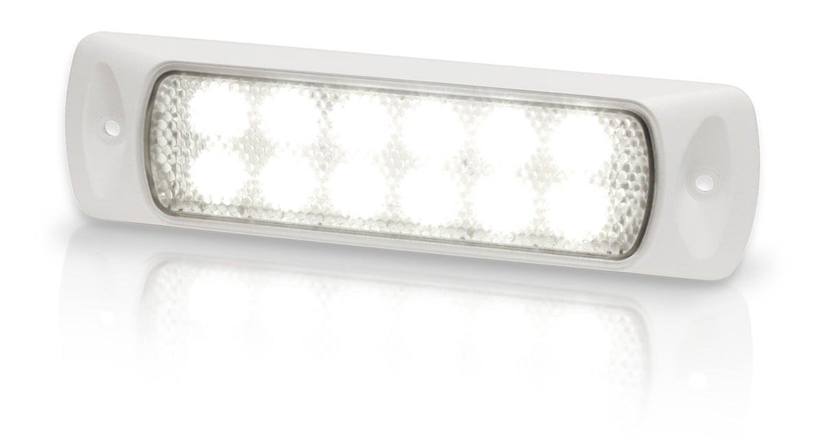 HELLA LED-Einbau-Deckscheinwerfer Sea Hawk 12/24V 3W Weiß