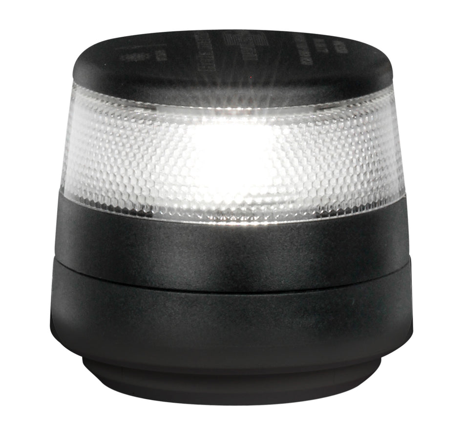 HELLA NaviLED 360 Compact Ankerlaterne Schwarz - Rohrmontage 20mm Multivolt schwarz schraubbar