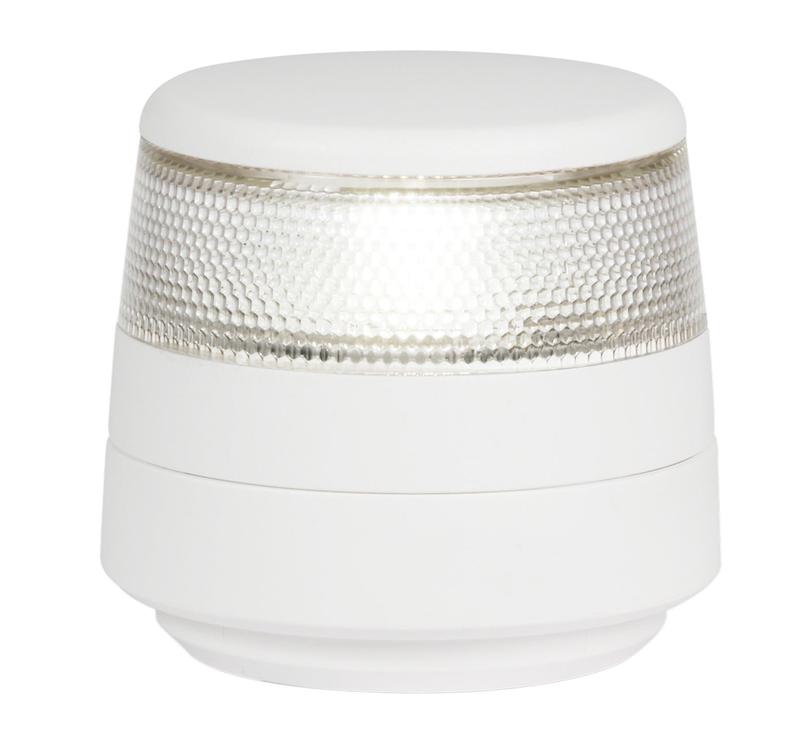 HELLA NaviLED 360 Compact Ankerlaterne Schwarz - Rohrmontage 20mm Multivolt weiß 120 mm schraubbar