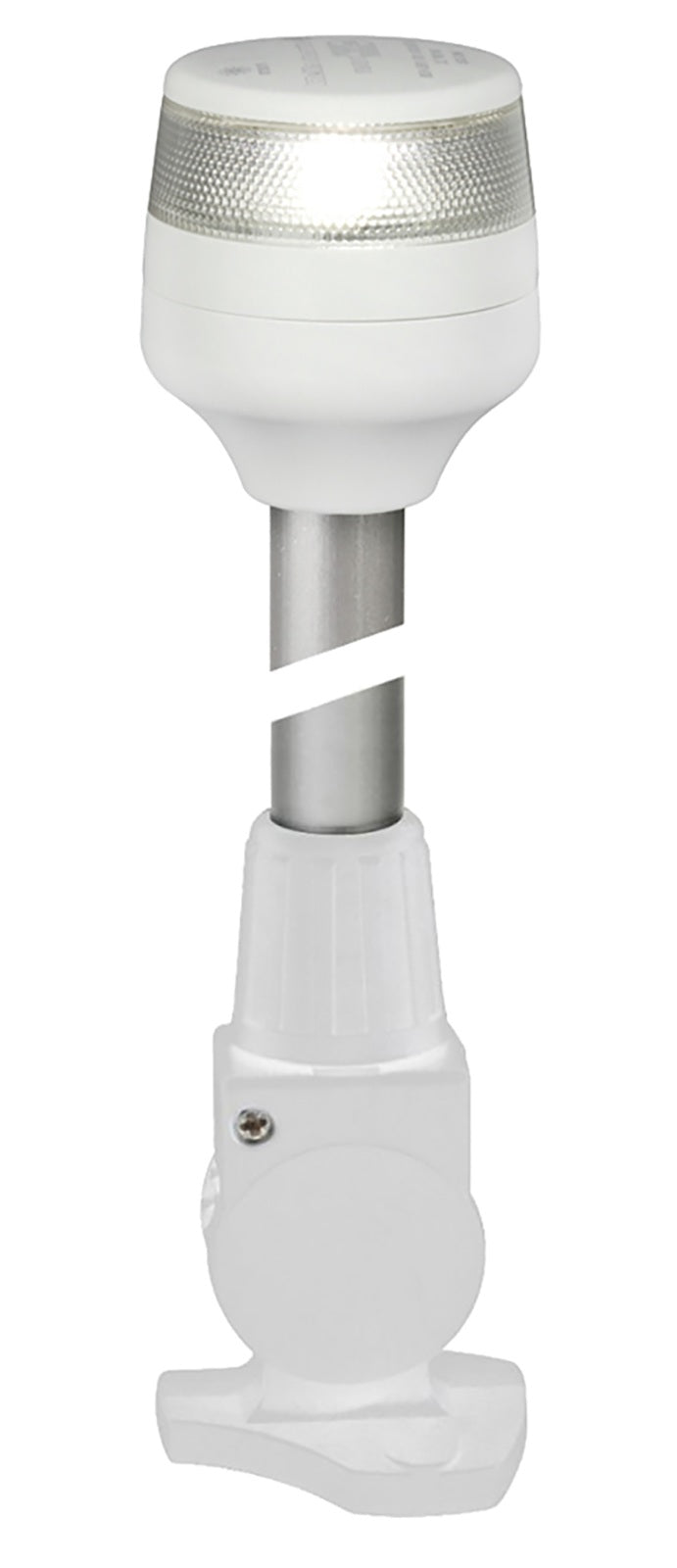 HELLA NaviLED 360 Compact Ankerlaterne - Mast Multivolt weiß