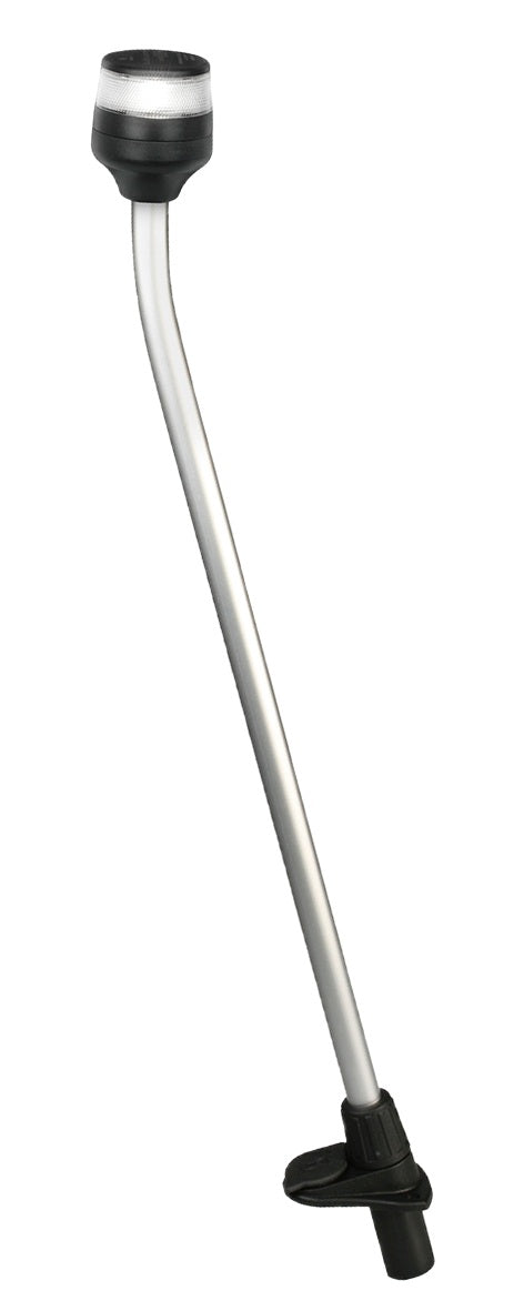 HELLA NaviLED 360 Compact Ankerlaterne Weiß - Einsteckmast 1380mm Multivolt schwarz