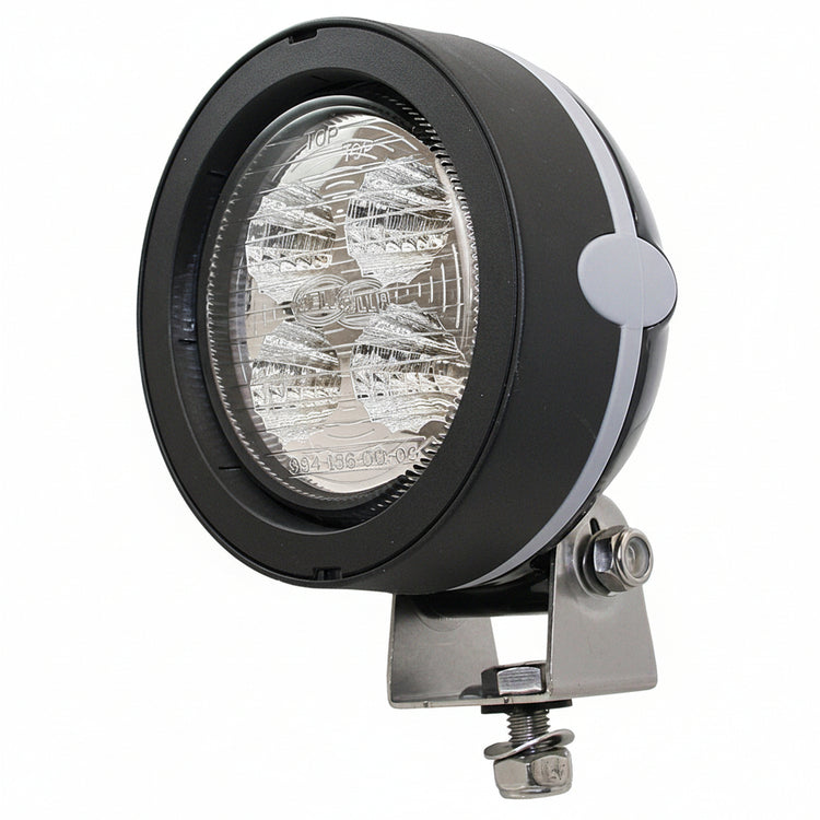 HELLA LED-Deckscheinwerfer Mega Beam 9-30V 13W Breit Strahlend schwarz