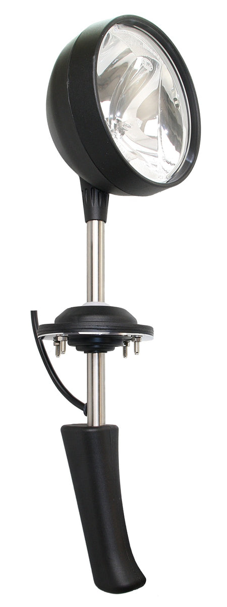 HELLA Einbau-Suchscheinwerfer mit Handgriff Weit Strahlend Schwarz