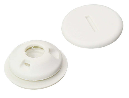 PERFIX Unterteil aus Kunststoff - Mit Stoffschraube für Planen 100