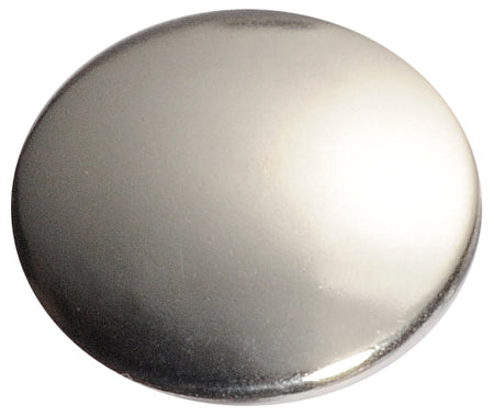 CAF316 Oberteil Edelstahl - Druckknopf in verschiedenen Farben 4.4 mm Silber
