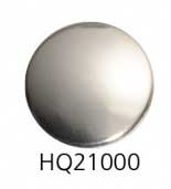 CAF316 Oberteil Edelstahl - Druckknopf in verschiedenen Farben Silber