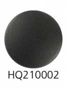 CAF316 Oberteil Edelstahl - Druckknopf in verschiedenen Farben 4.4 mm schwarz matt 100