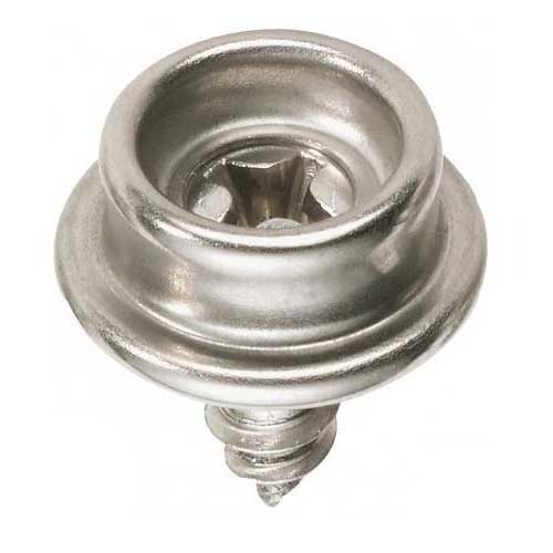 CAF316 Zapfen Edelstahl - Hochwertige Befestigungslösung für Planenbefestigungssysteme 10 mm Schraube