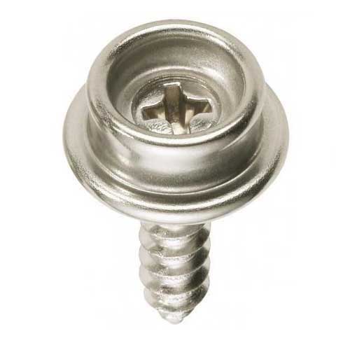 CAF316 Zapfen Edelstahl - Hochwertige Befestigungslösung für Planenbefestigungssysteme 16 mm Schraube Oversized