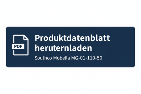 Southco Mobella MG-01-110-50 Schiebetürschloss Zylinderschloss 12,7 mm Schwarz