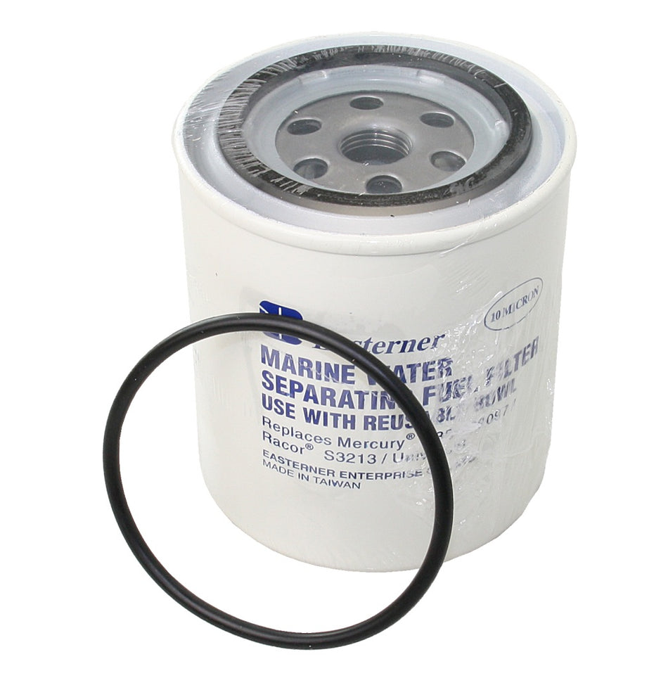 MERCURY Benzinfilter mit Absetzschüssel 10 Micron Aluminium 3/8" NPT