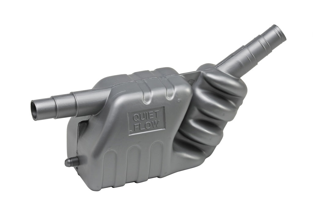 Auspuff-Schalldämpfer mit Wassersammler Kunststoff - Verschiedene Größen 7-33L