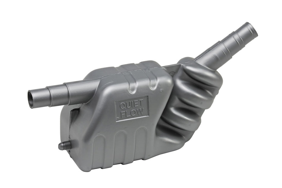 Auspuff-Schalldämpfer mit Wassersammler Kunststoff - Verschiedene Größen 7-33L